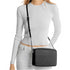 Crossbody Jet Set Michael Kors negro monograma